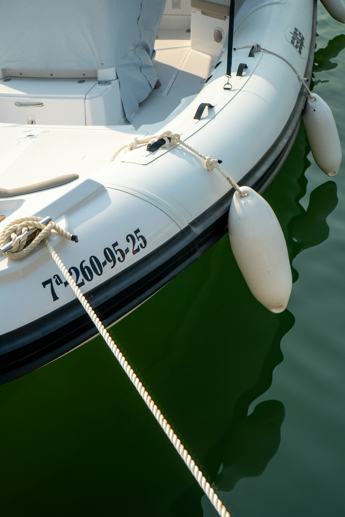 Boat in sea conditions